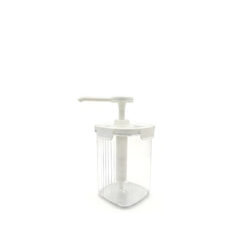 Bình pump nhựa nắp ngàm 1.4L - Vòi 10ml (N0464)