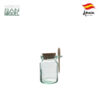 Hũ thủy tinh kèm thìa gỗ VSM Tarro Cuchara 250ml - V5140