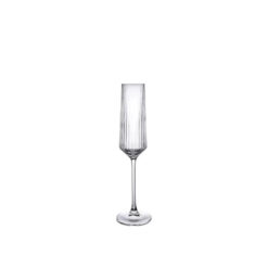 Ly thủy tinh Champagne sọc 260ml (E024206)