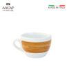 Tách sứ Cappuccino Ancap 180ml - Body Painted - Caramel - 35122